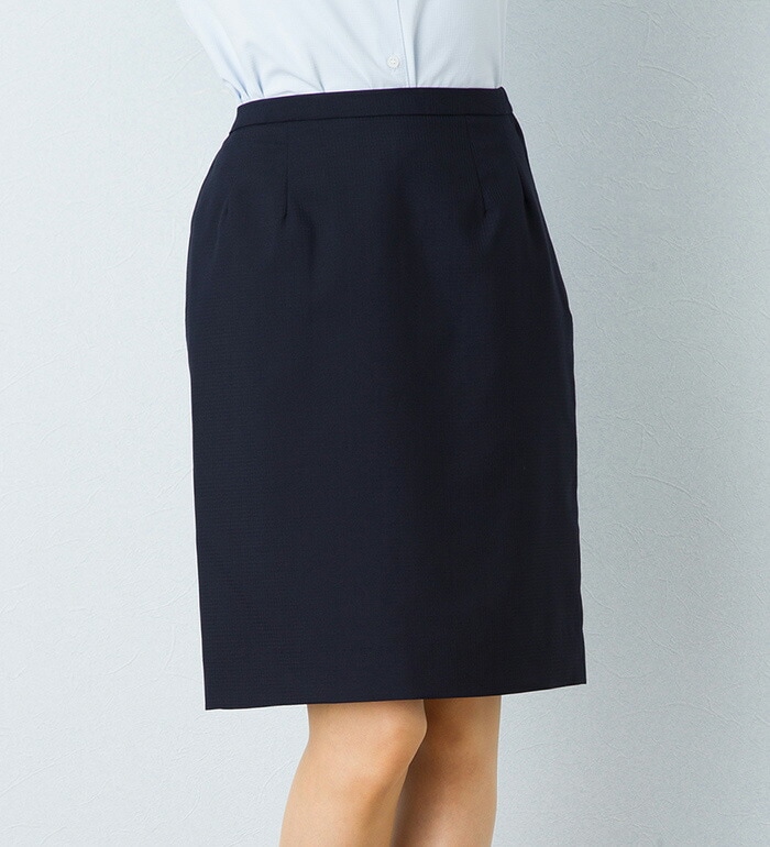 タイトスカート 事務服 オフィス制服 YAGI UNILADY 2018SS ひざ丈 きれいめ