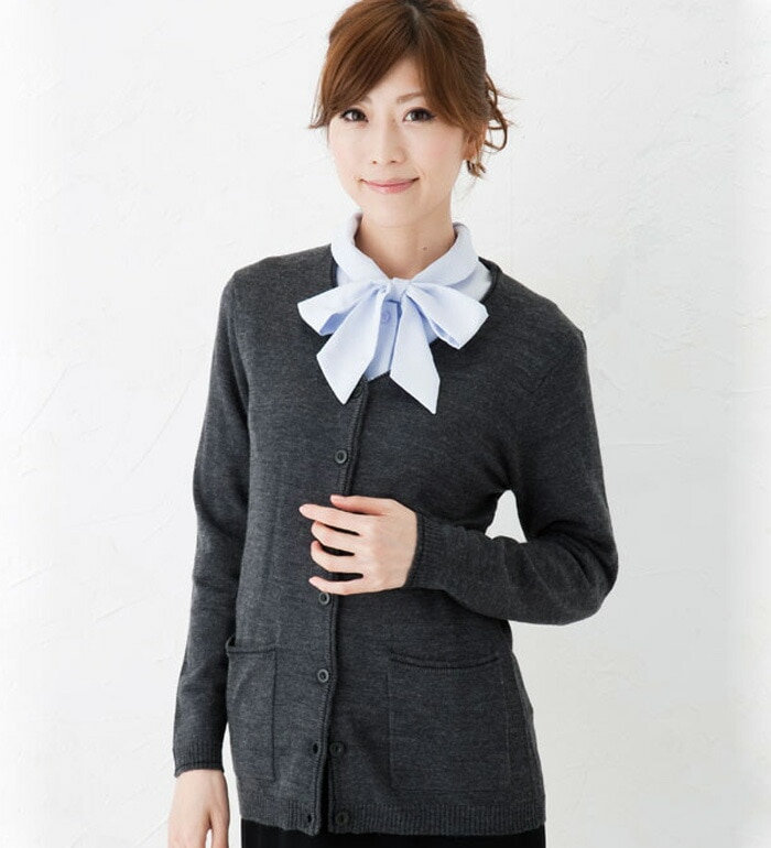 vネック カーディガン オフィス レディ