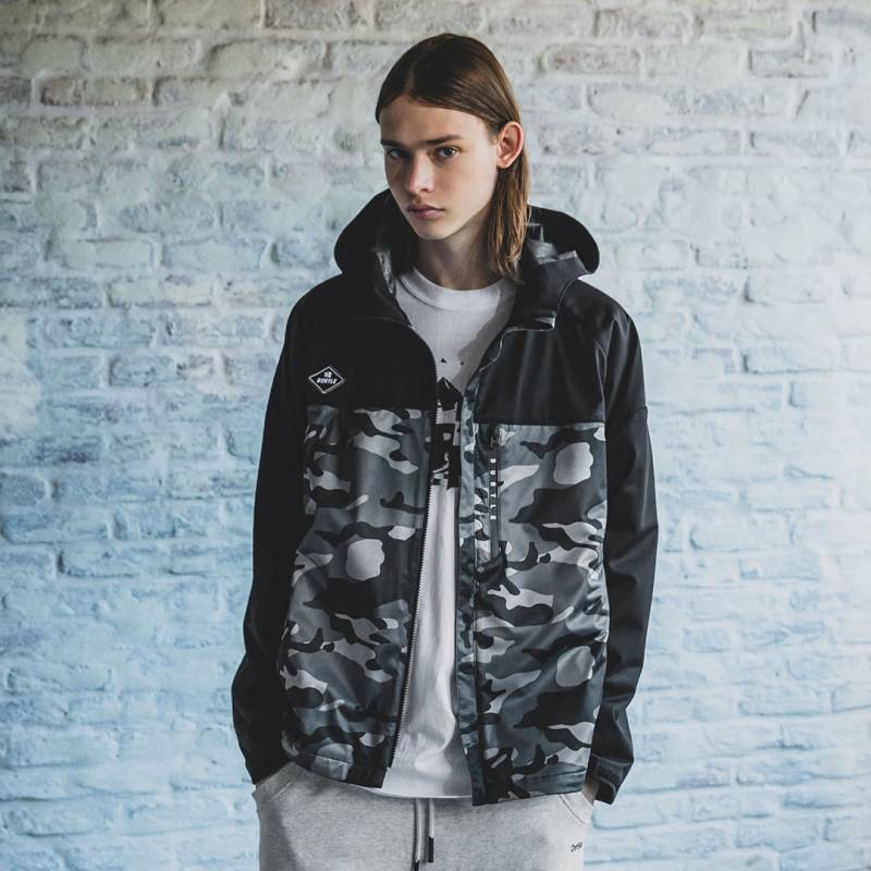 BURTLE バートル 3230 ストレッチ パーカー 軽量 撥水 保温 防風 メンズ レディース 春秋冬 作業服 作業着 バイカラー フーディー