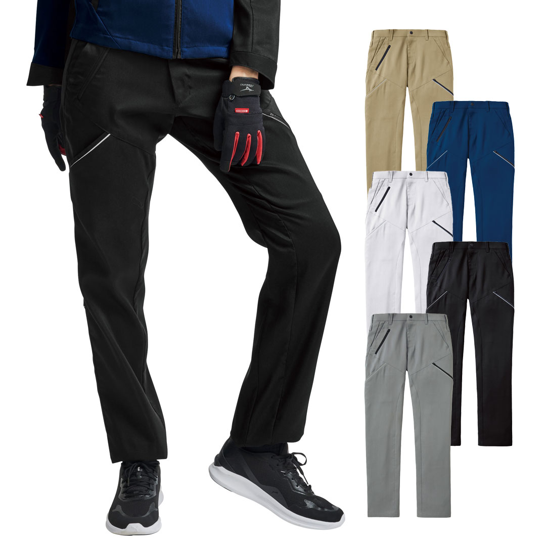 SPT12205 カーゴパンツ サンエス エコ素材 防汚 帯電防止 ストレッチ メンズ レディース 春夏 作業服 作業着 ズボン 2024SS