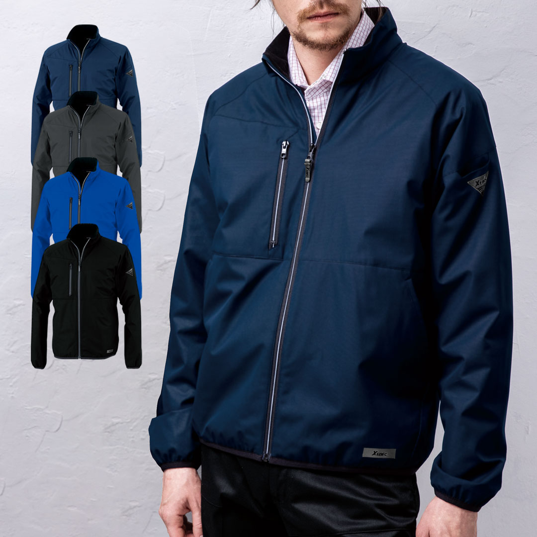 145 軽防寒 ブルゾン ストレッチ 帯電防止 制電 JIS T8118 エコ SDGs 防水 撥水 透湿 保温 中綿 軽量 メンズ レディース 秋冬 ジーベック 作業服 作業着 ジャンパー ジャケット 2025AW