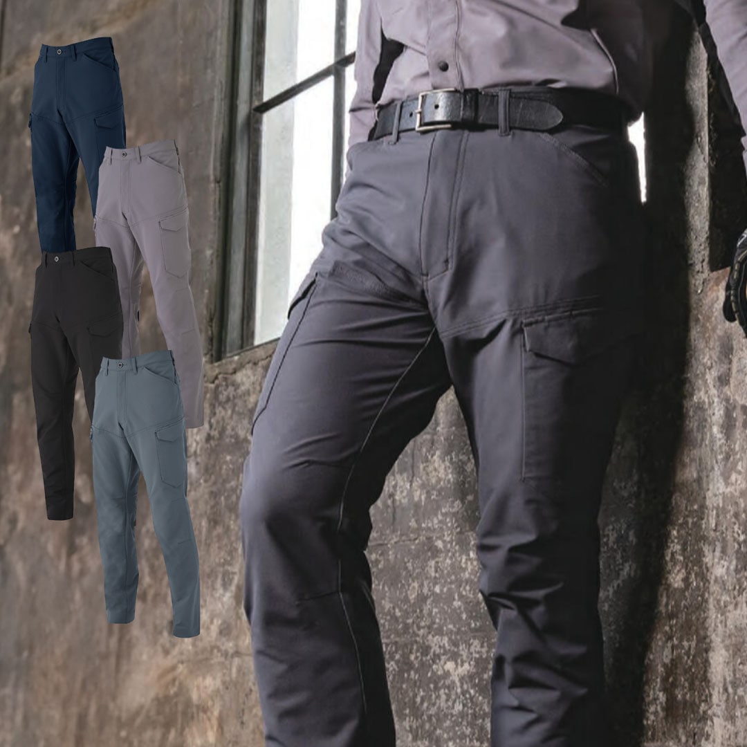 A7165 カーゴパンツ ストレッチ 帯電防止 制電 JIS T8118 反射 メンズ レディース 秋冬 コーコス信岡 アンドレスケッティ 作業服 作業着 ズボン 2025AW