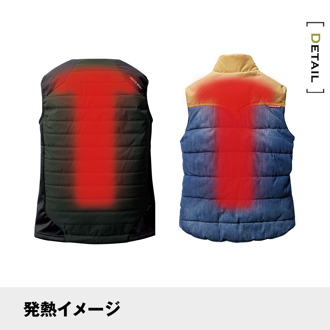 BURTLE バートル TC500 電熱パッド THERMO CRAFT サーモクラフト 発熱