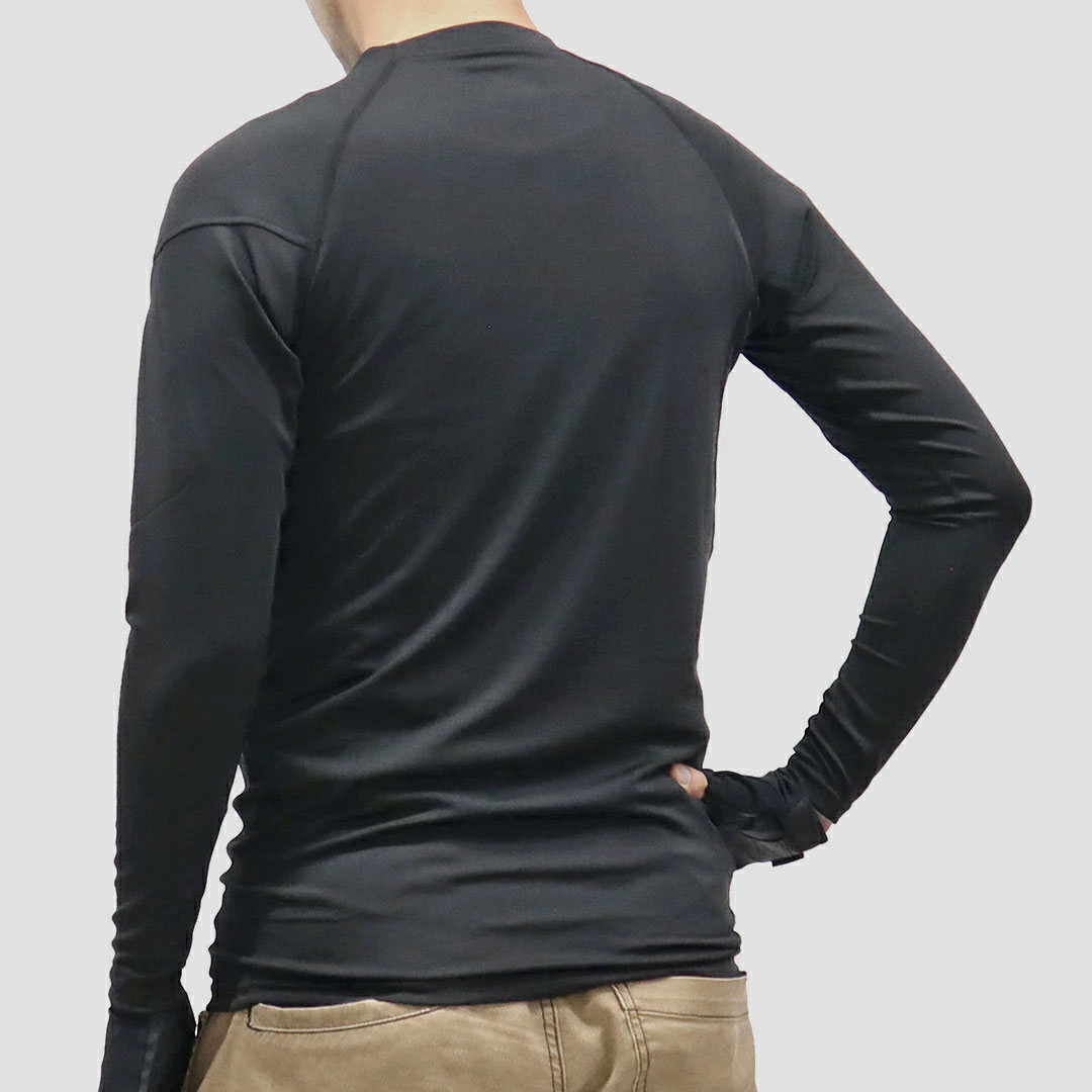 TS DESIGN ティーエスデザイン 8015 長袖 インナー アンダーウェア 保温 防寒 メンズ レディース 秋冬 作業服 作業着 コンプレッション スペースシールド