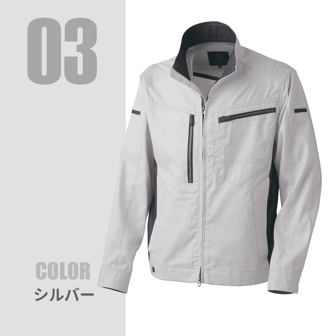 TAKAYAWORKWEAR タカヤワークウェア TWS123 ストレッチ長袖ジャケット 春夏用 メンズ レディース 作業服 作業着 ジャンパー ブルゾン