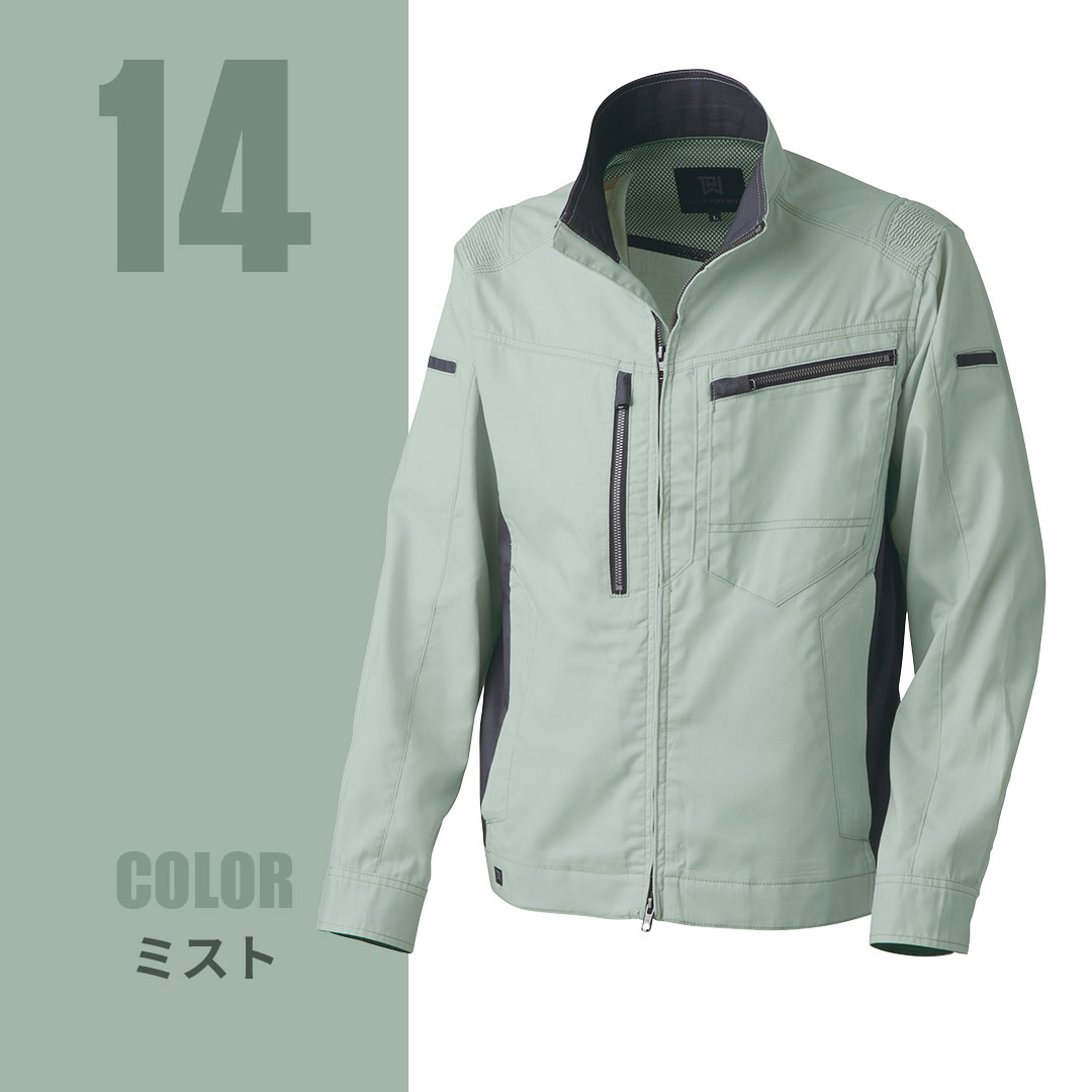 TAKAYAWORKWEAR タカヤワークウェア TWS123 ストレッチ長袖ジャケット 春夏用 メンズ レディース 作業服 作業着 ジャンパー ブルゾン