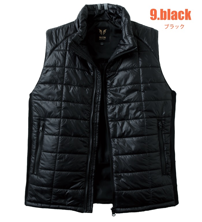 雷神服BO31960 ベストメンズ 防寒 インナー 作業服 作業着 単品 返品不可