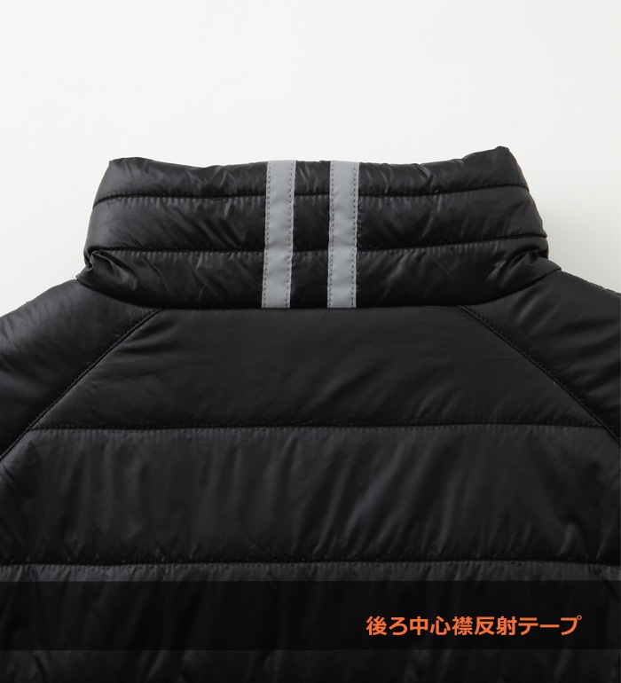 雷神服BO31960 ベストメンズ 防寒 インナー 作業服 作業着 単品 返品不可