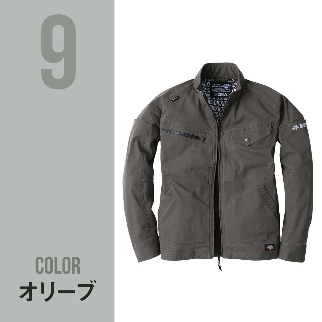Dickies ディッキーズ D2880 長袖 ジャケット ストレッチ メンズ レディース 秋冬 作業服 作業着 100周年記念モデル