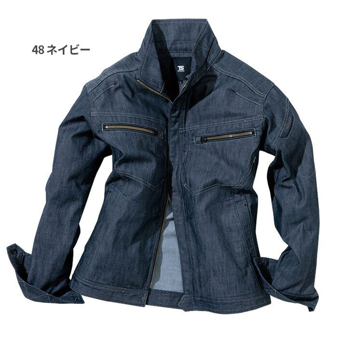 TS DESIGN(ティーエスデザイン) LAYERED TWILL ロングスリーブジャケット 秋冬用 5316