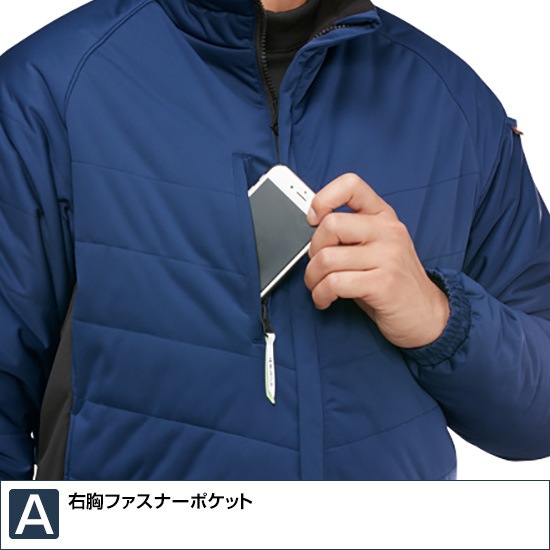 7410 軽防寒ブルゾン BURTLE バートル | 防寒着・防寒服,防寒ブルゾン