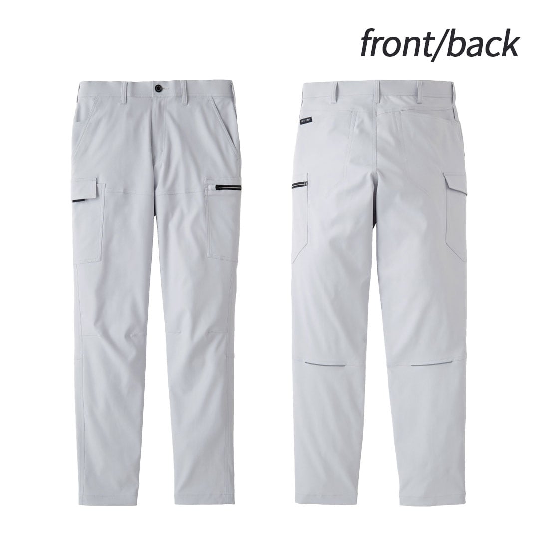 SPT22425 カーゴパンツ サンエス エコ素材 軽量 帯電防止 防風 ストレッチ メンズ レディース 秋冬 作業服 作業着 ズボン 2024AW