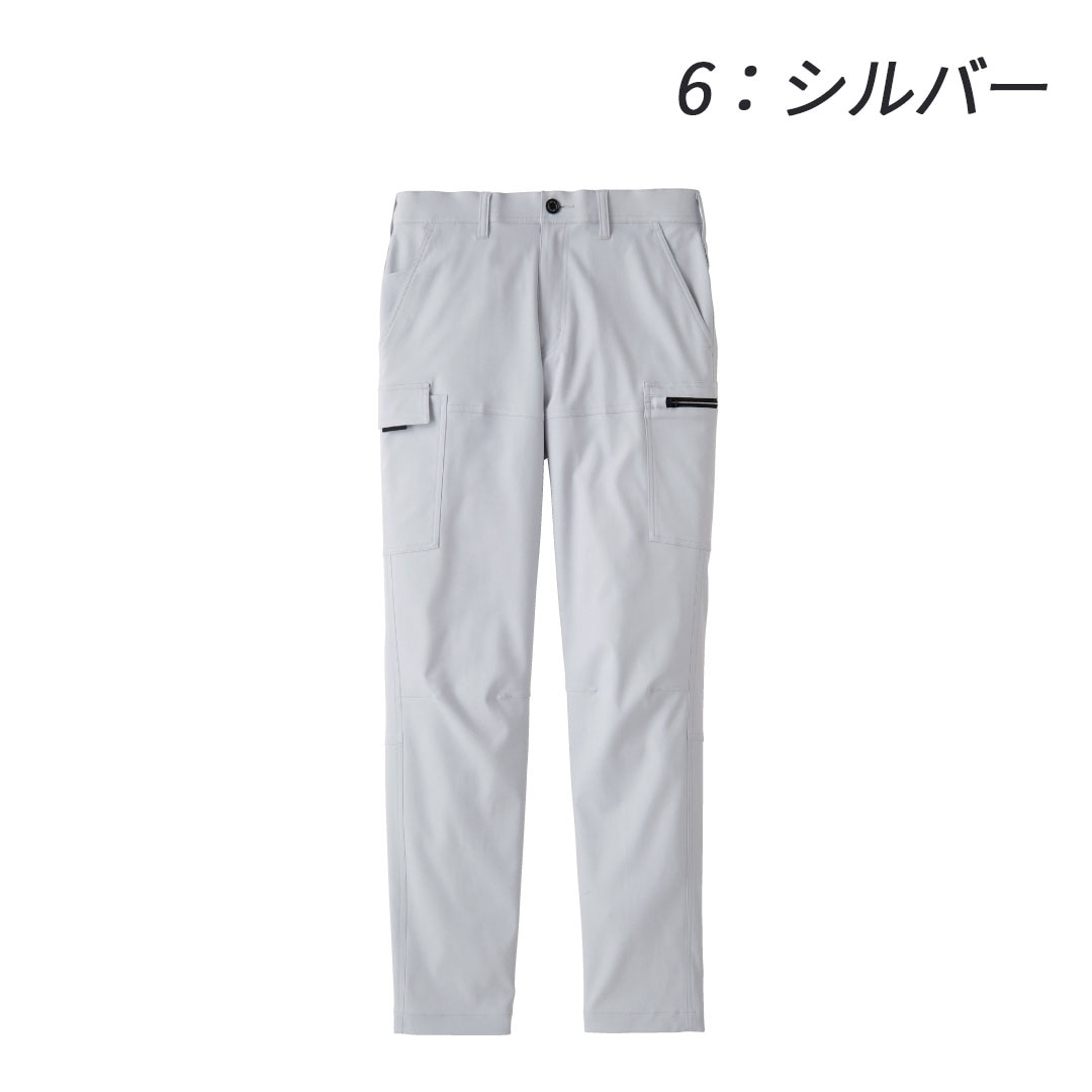 SPT22425 カーゴパンツ サンエス エコ素材 軽量 帯電防止 防風 ストレッチ メンズ レディース 秋冬 作業服 作業着 ズボン 2024AW