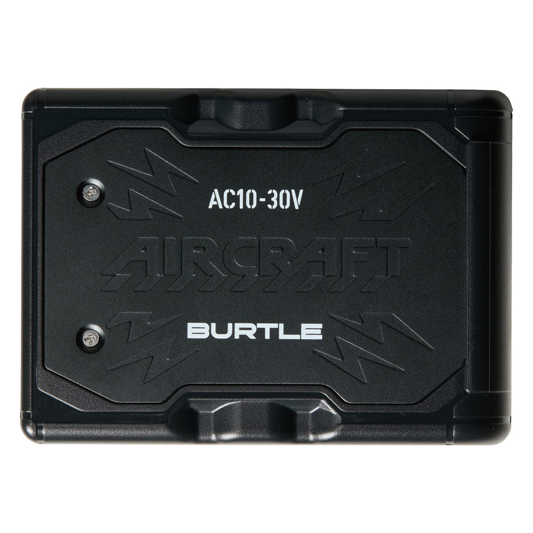 【セット】BURTLE バートル AC10ブラックバッテリー×AC10-1ブラックファン 2026年モデル エアークラフト AIRCRAFT 2026SS【※返品交換不可※】