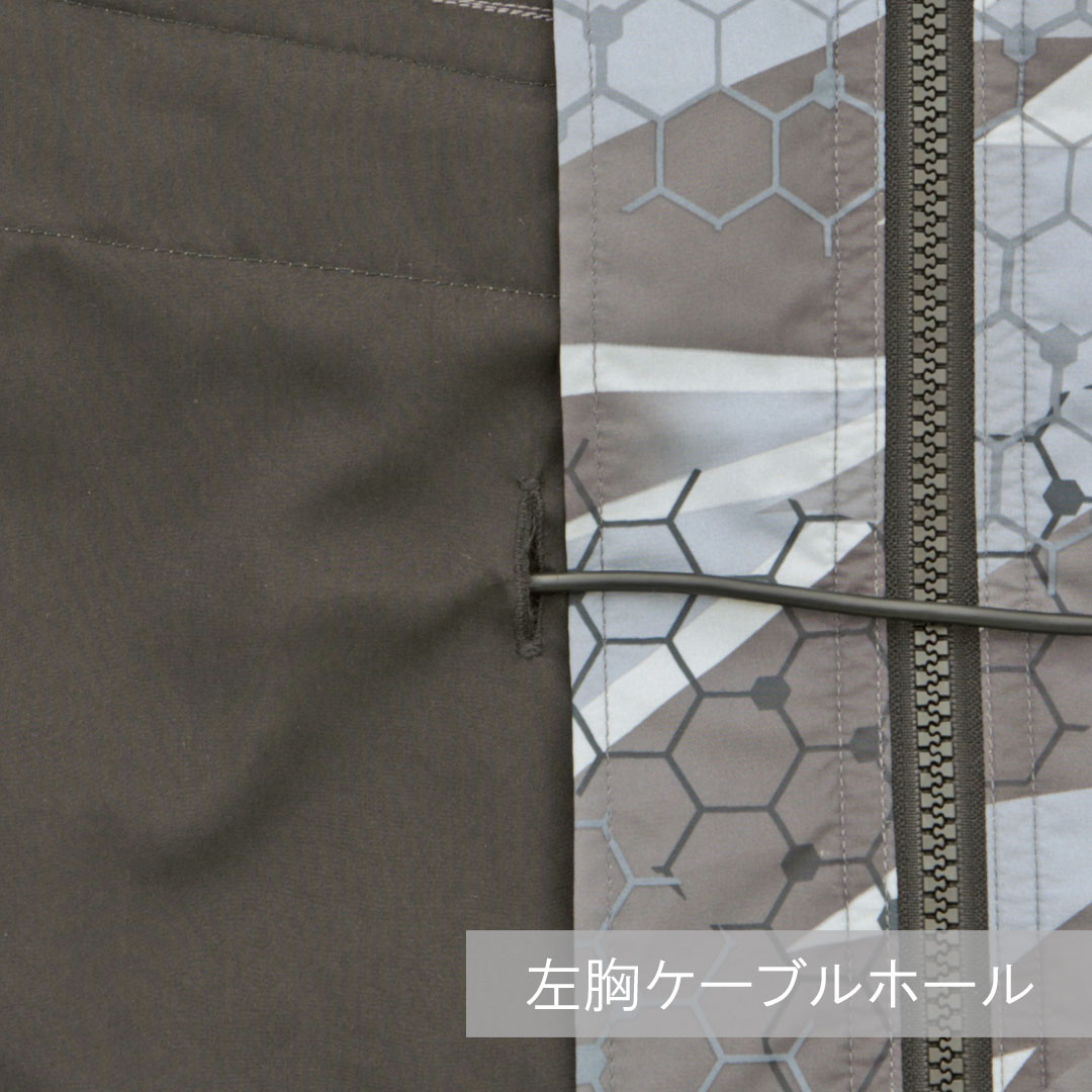 空調風神服 KU92142 ベスト 春夏用 メンズ 作業服 作業着 単品
