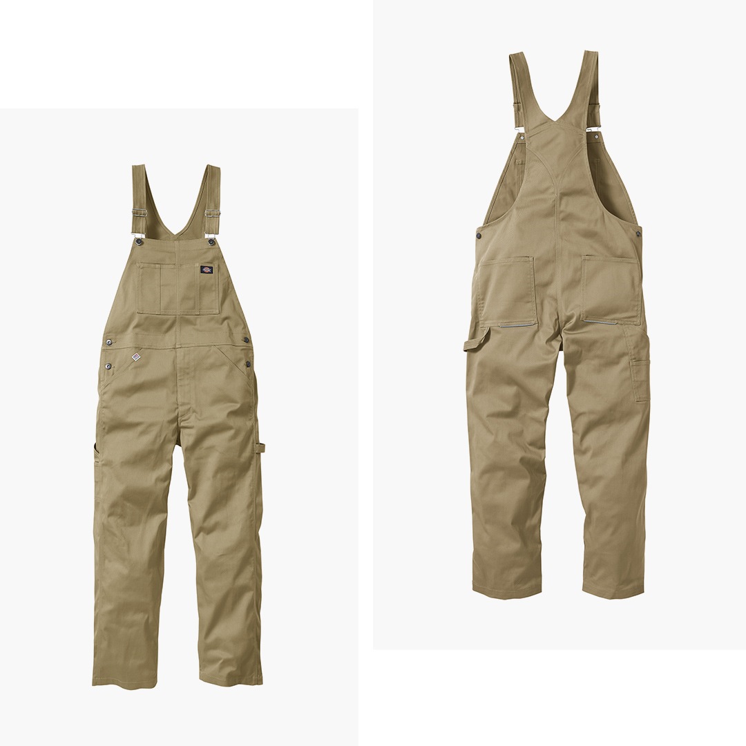 Dickies ディッキーズ D769 オーバーオール サロペット ストレッチ チノ 秋冬 メンズ レディース 作業服 作業着 つなぎ オールインワン