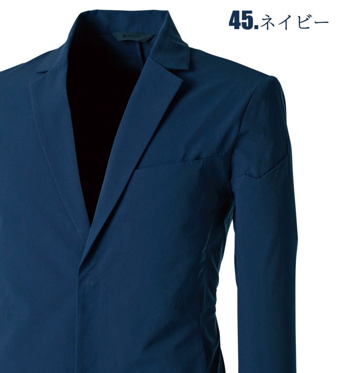 TS DESIGN ティーエスデザイン<br>9136 ワークジャケット<br>メンズ 長袖 帯電防止 吸汗速乾 ストレッチ 形態安定 マーバス 作業服 作業着