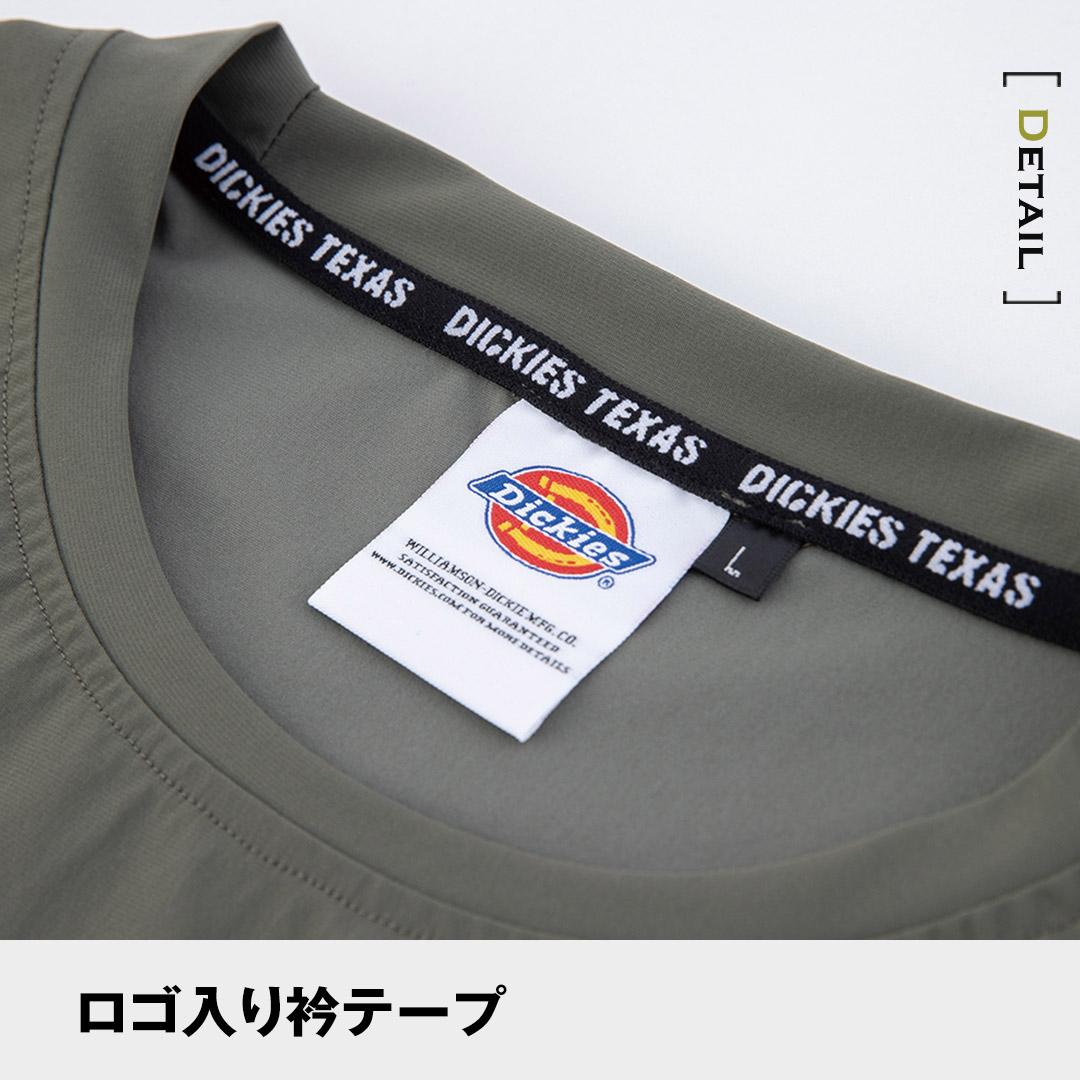 Dickies ディッキーズ D787 半袖 Tシャツ ストレッチ ナイロン メンズ レディース 春夏 作業服 作業着