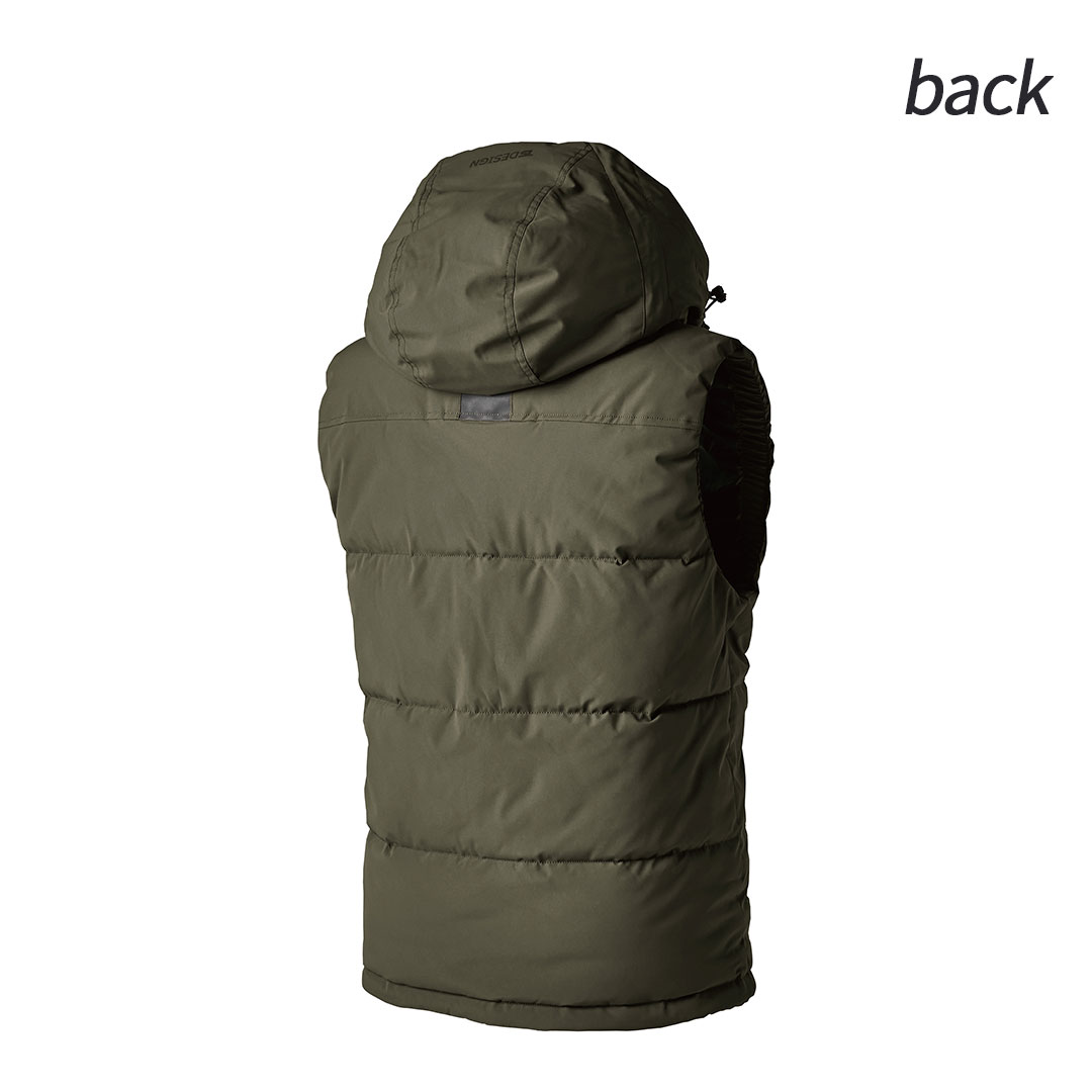 1928 防寒 ベスト TS DESIGN ティーエスデザイン 2024AW メンズ 保温 中綿 ストレッチ 静電気ケア 反射 作業服 作業着