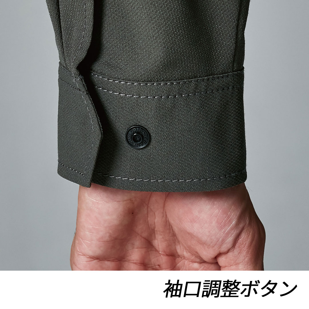 50346 ニッカーズ ジャケット TS DESIGN 綿ライク 帯電防止 高通気 ストレッチ メンズ レディース 長袖 春夏 作業服 作業着 ジャンパー ブルゾン 2024SS