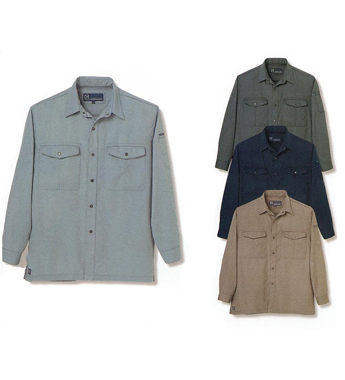 GRANCISCO グランシスコ  タカヤ商事 GCS262 長袖ワークシャツ 春夏用   作業服 作業着