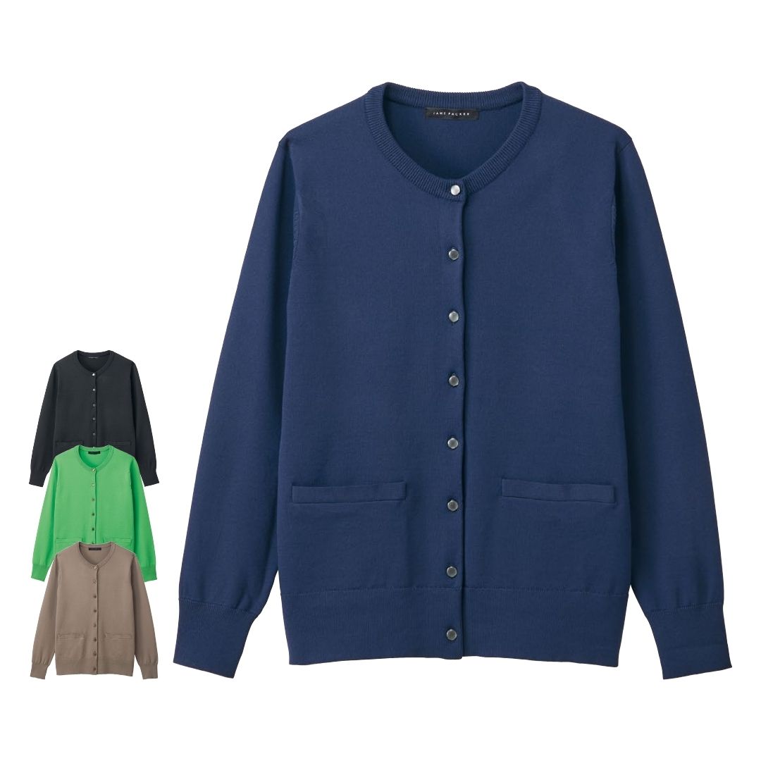 JANE PACKER カーディガン ニット レディース オフィス カジュアル 事務服 制服 春 夏 秋 冬 春夏 秋冬 ジェーン・パッカー 2025SS