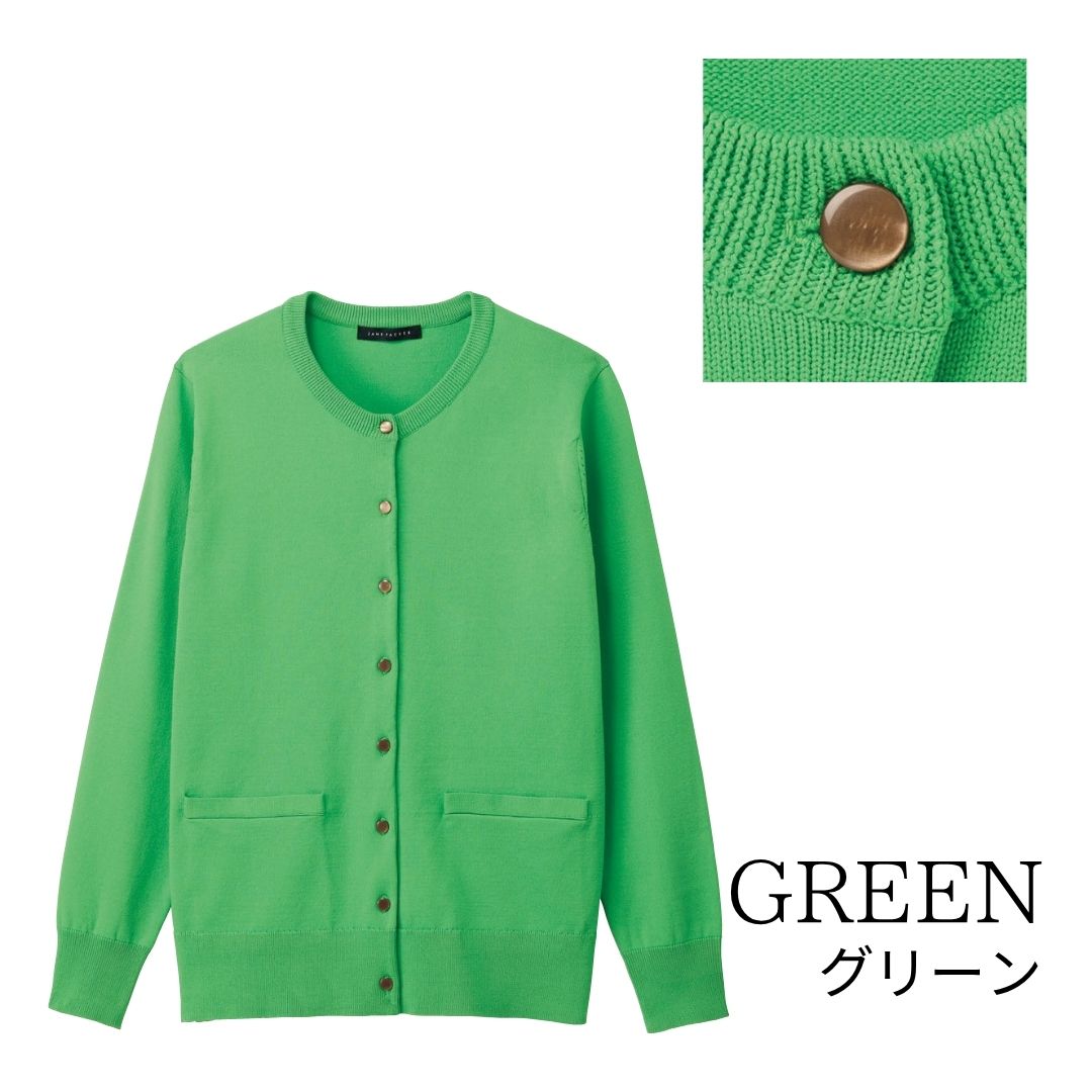 JANE PACKER カーディガン ニット レディース オフィス カジュアル 事務服 制服 春 夏 秋 冬 春夏 秋冬 ジェーン・パッカー 2025SS