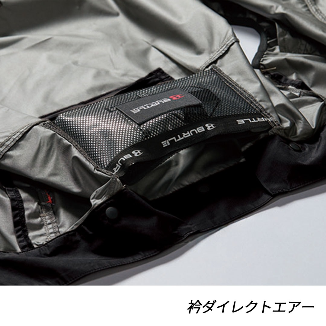 BURTLE バートル AC2096 エアークラフト 半袖 ブルゾン (ファンなし