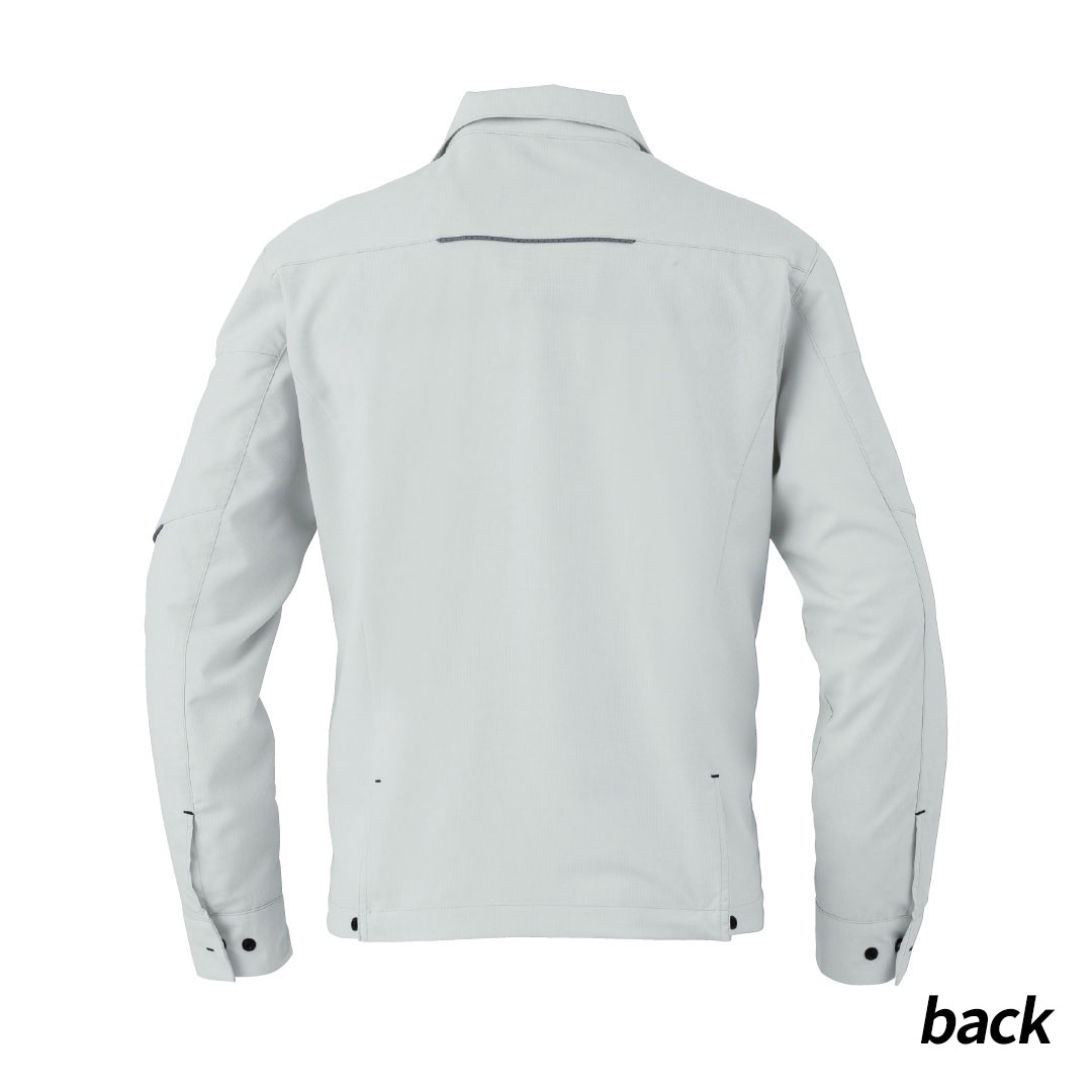 AE8190 長袖 ブルゾン コーコス信岡 ストレッチ 帯電防止 裏綿 エコ メンズ レディース 秋冬 作業服 作業着 ジャケット ジャンパー 2024AW