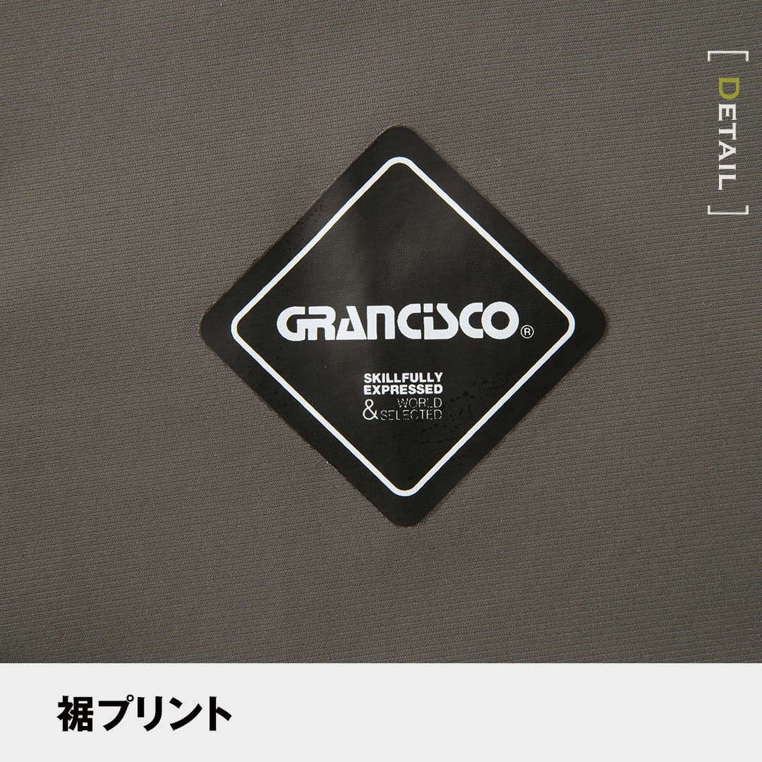 GRANCISCO グランシスコ GCS356 半袖 Tシャツ 接触冷感 ストレッチ ゆったりシルエット メンズ 春夏 作業服 作業着