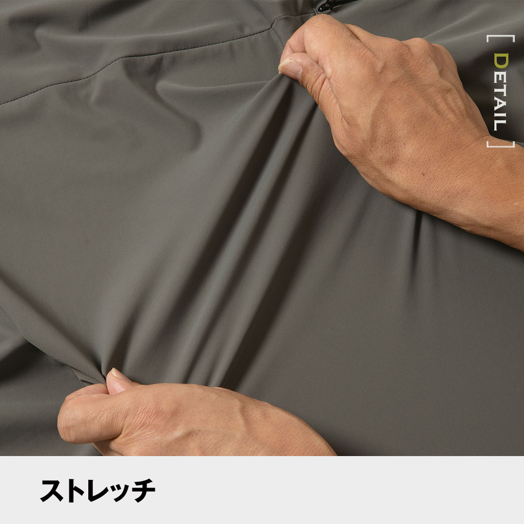 GRANCISCO グランシスコ GCS356 半袖 Tシャツ 接触冷感 ストレッチ ゆったりシルエット メンズ 春夏 作業服 作業着