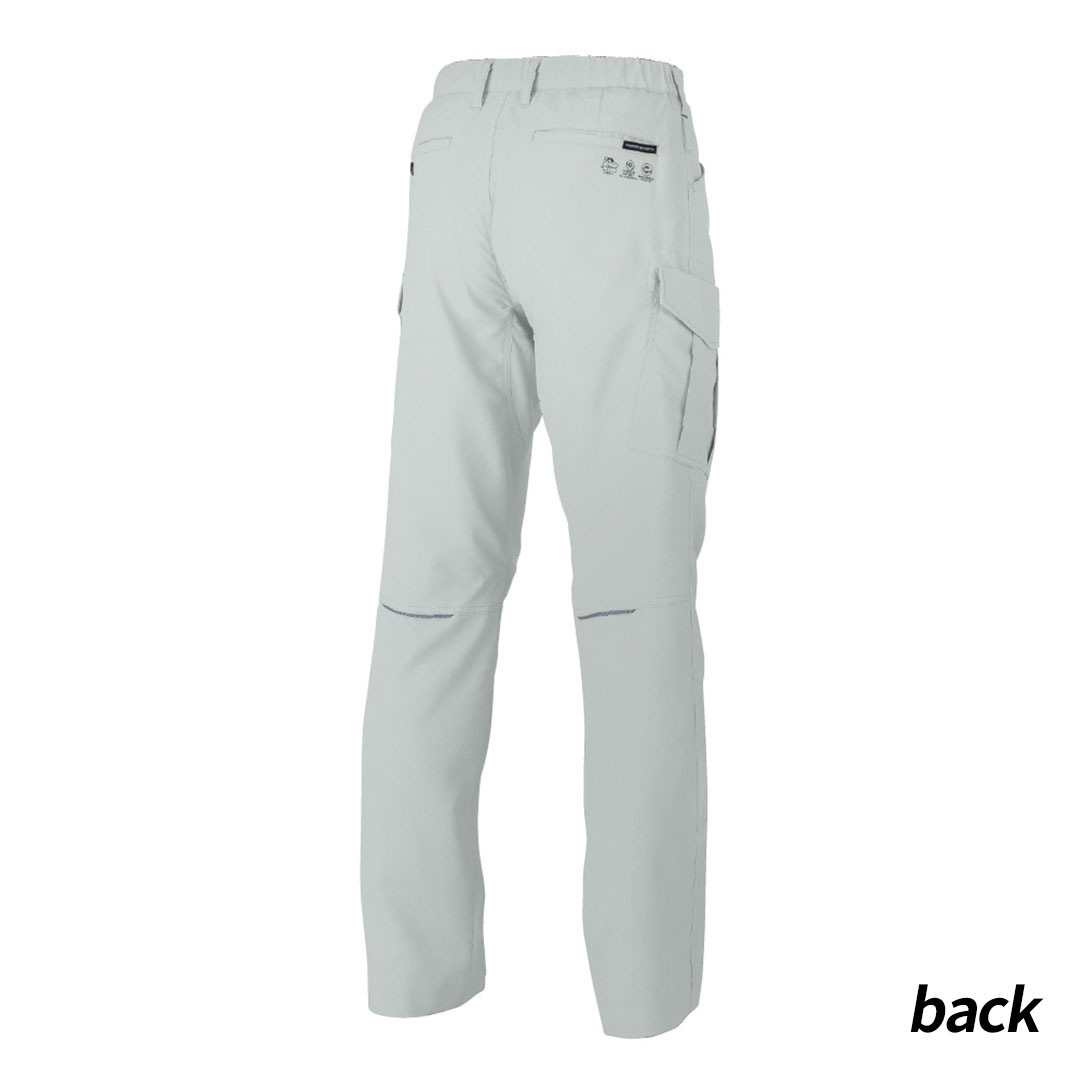 AE8195 カーゴパンツ コーコス信岡 ストレッチ 帯電防止 裏綿 エコ メンズ レディース 秋冬 作業服 作業着 ズボン 2024AW
