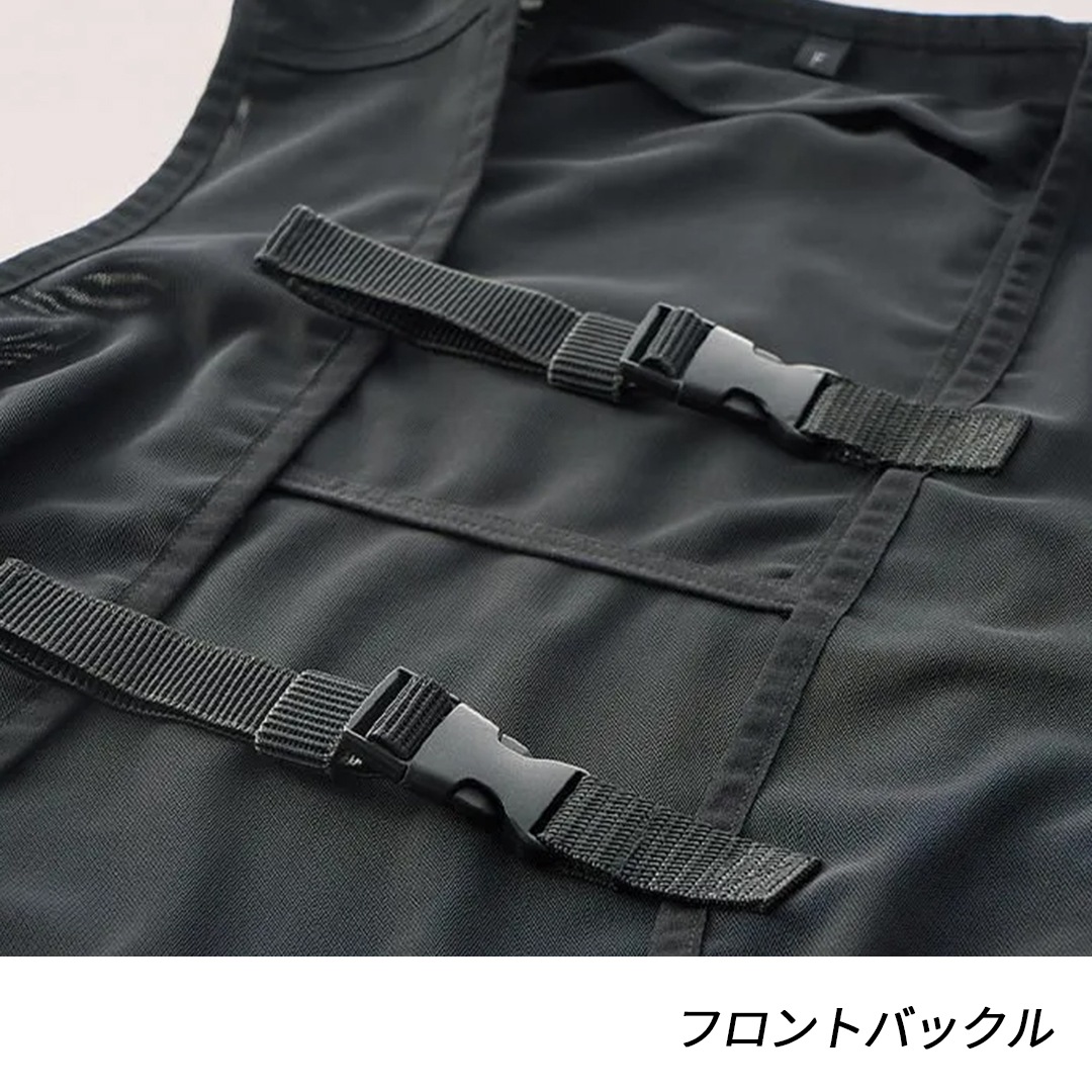 26535 メッシュ ベスト (単品) 保冷剤 冷却 ストレッチ 通気性