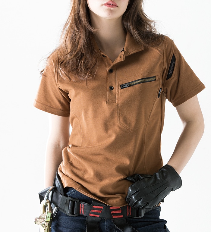 51055 半袖ポロシャツ TS DESIGN ティーエスデザイン | Tシャツ