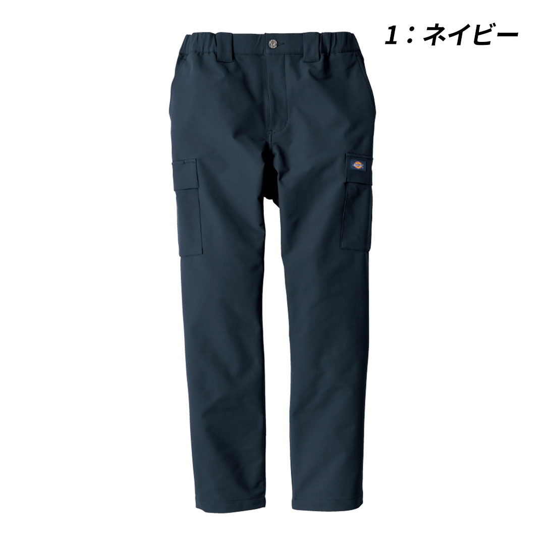 D7575 ストレッチ テーパード カーゴパンツ Dickies クラシック 軽量