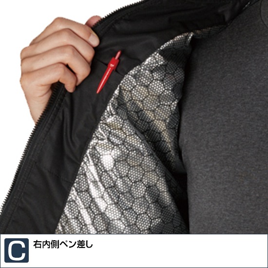 BURTLE バートル  5260 フライト防寒ジャケットメンズ レディース 作業服 作業着 ジャンパー ブルゾン