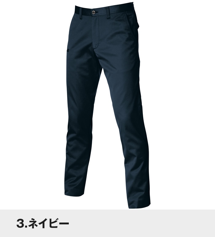 BURTLE バートル 1713 ノータックパンツ 春夏用 メンズ レディース作業