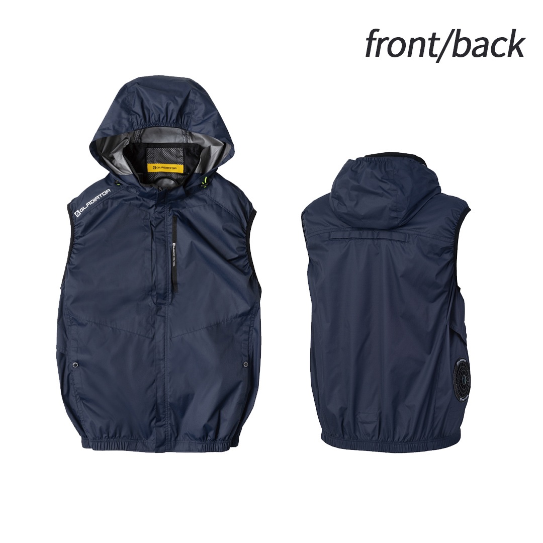 G4039 ベスト (ウェアのみ) グラディエーター 空調 服 冷却服 熱中症対策 EFウェア ボルトクール ペルチェ対応モデル 2026SS 作業服 作業着