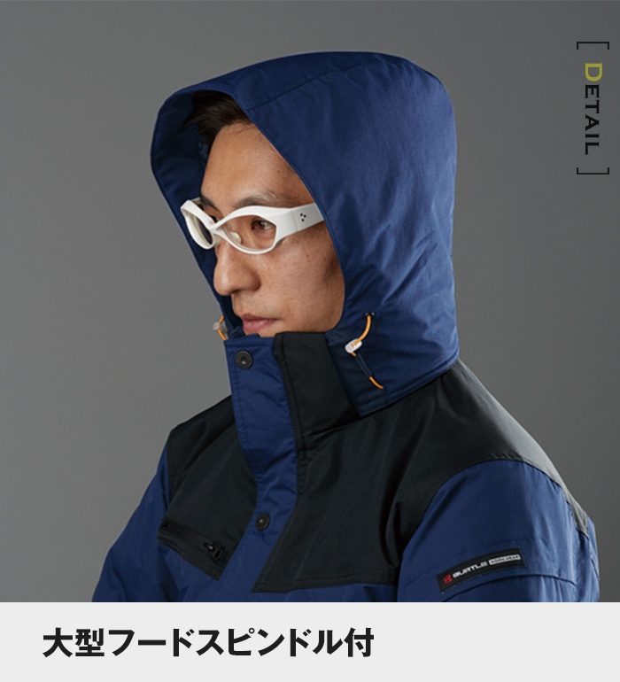BURTLE バートル  7610 防水防寒ジャケット 秋冬用  メンズ 作業服 作業着 ジャンパー ジャケット【20220216p10】
