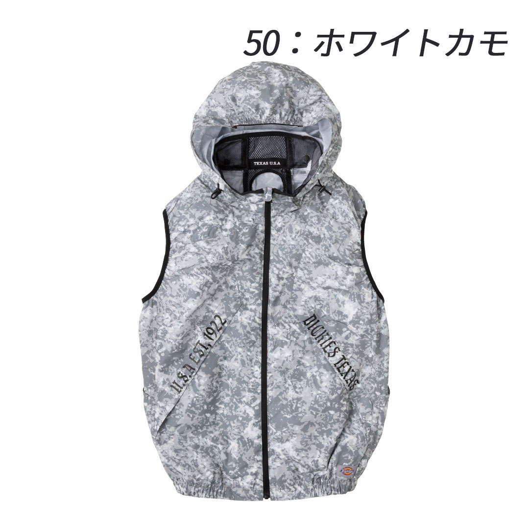 D339 ベスト (ウェアのみ) ディッキーズ Dickies ボルトクール ペルチェ対応モデル 作業服 作業着 2025SS