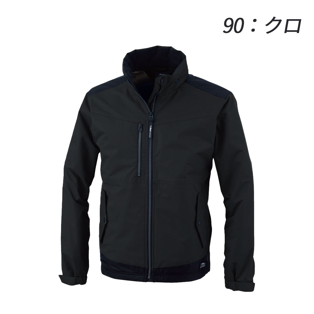 144 軽防寒 ブルゾン ジーベック 防水 保温 透湿 撥水 メンズ
