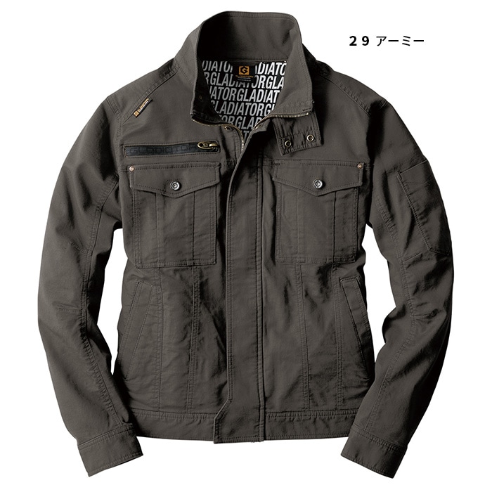 GLADIATOR グラディエーター GA3910 長袖ジャケットメンズ 作業服 作業