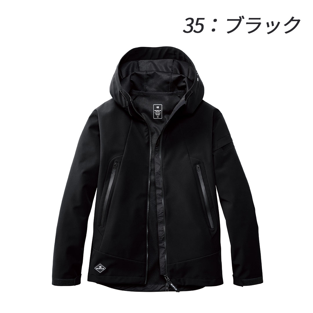 BURTLE バートル<br>3190 防風ジャケット<br>メンズ レディース 耐水圧10000  作業服 作業着