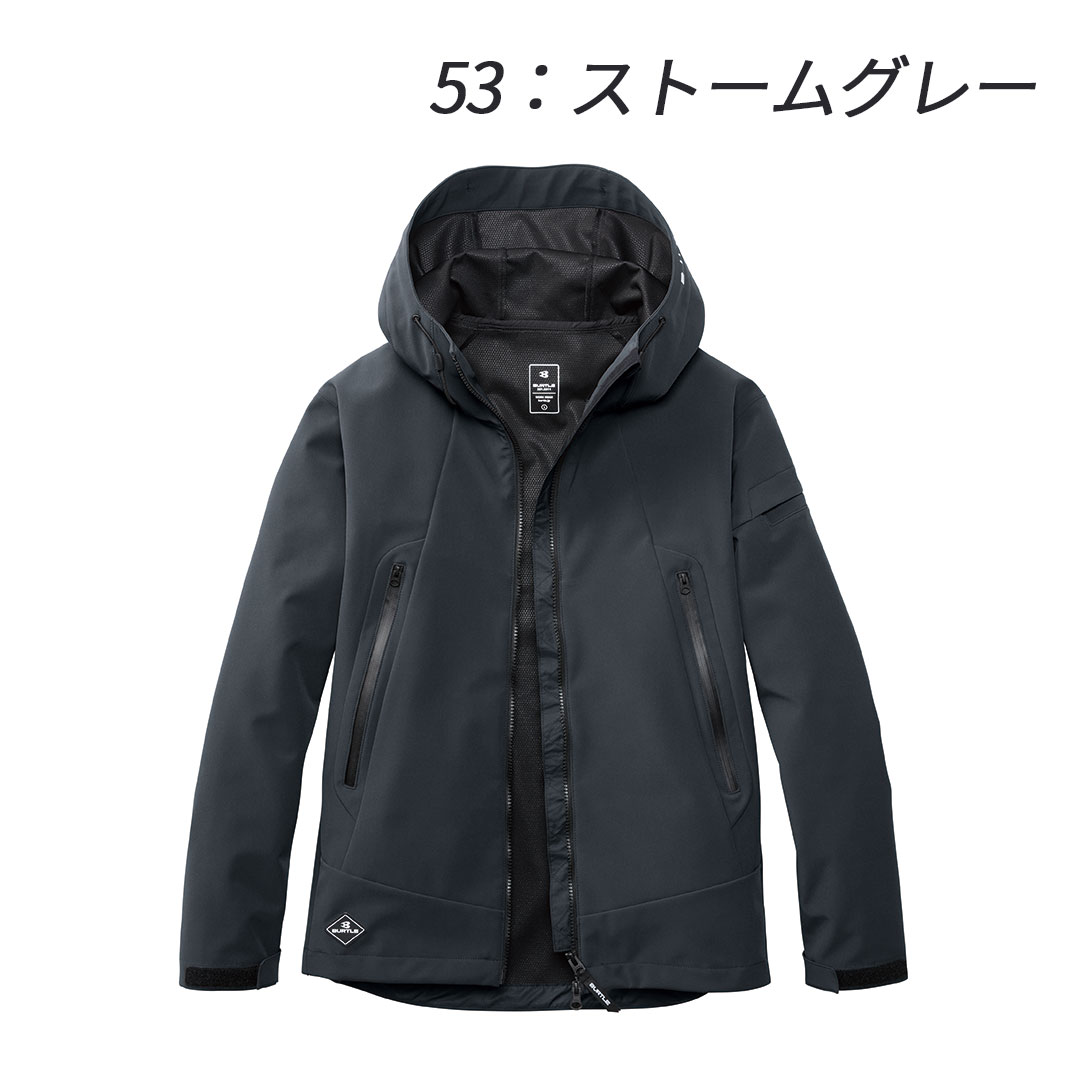 BURTLE バートル<br>3190 防風ジャケット<br>メンズ レディース 耐水圧10000  作業服 作業着