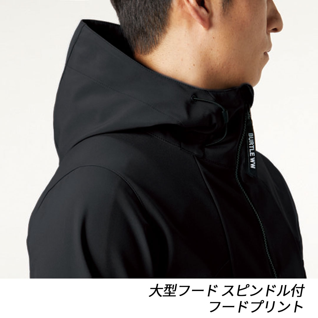 BURTLE バートル<br>3190 防風ジャケット<br>メンズ レディース 耐水圧10000  作業服 作業着