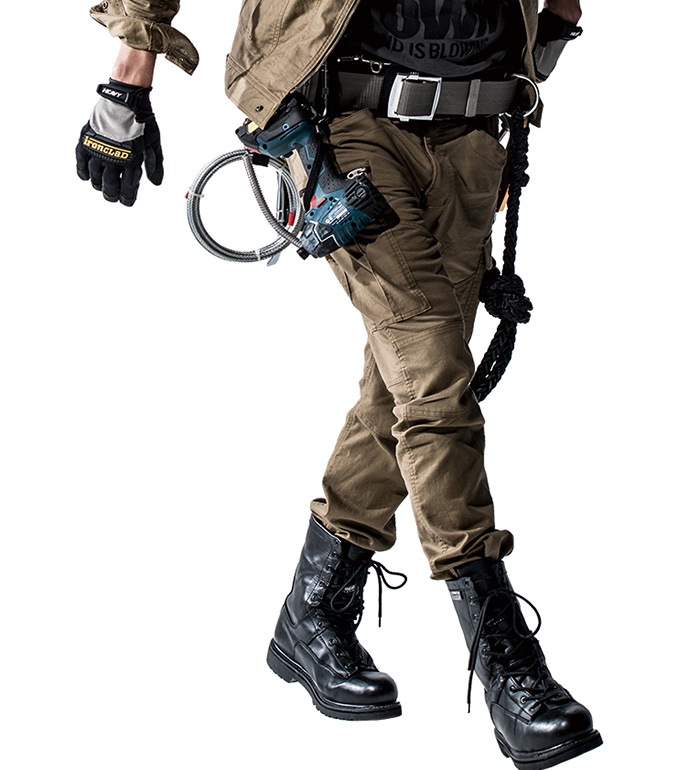 GA3915 ストレッチコードピケカーゴ