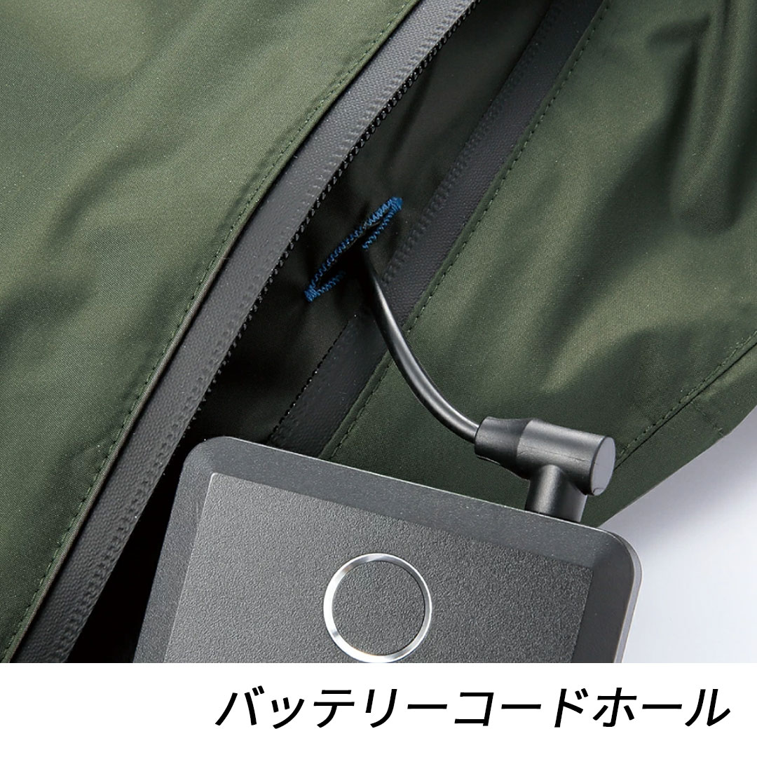 268931 半袖 ジャンパー (ウェアのみ) クロダルマ 空調 服 冷却服 熱中症対策 EFウェア 遮熱 エアセンサー 2026SS 作業服 作業着 ブルゾン