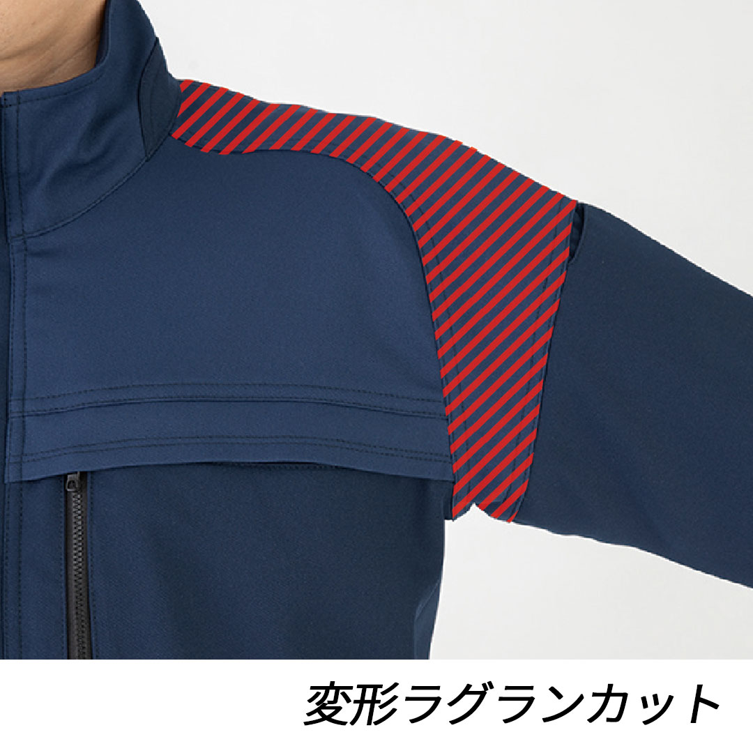 MB25100 長袖 ブルゾン ストレッチ 裏綿 帯電防止 制電 JIS T8118 エコ メンズ レディース 秋冬 コーコス信岡 モンバレーノ 作業服 作業着 ジャンパー ジャケット 2025AW