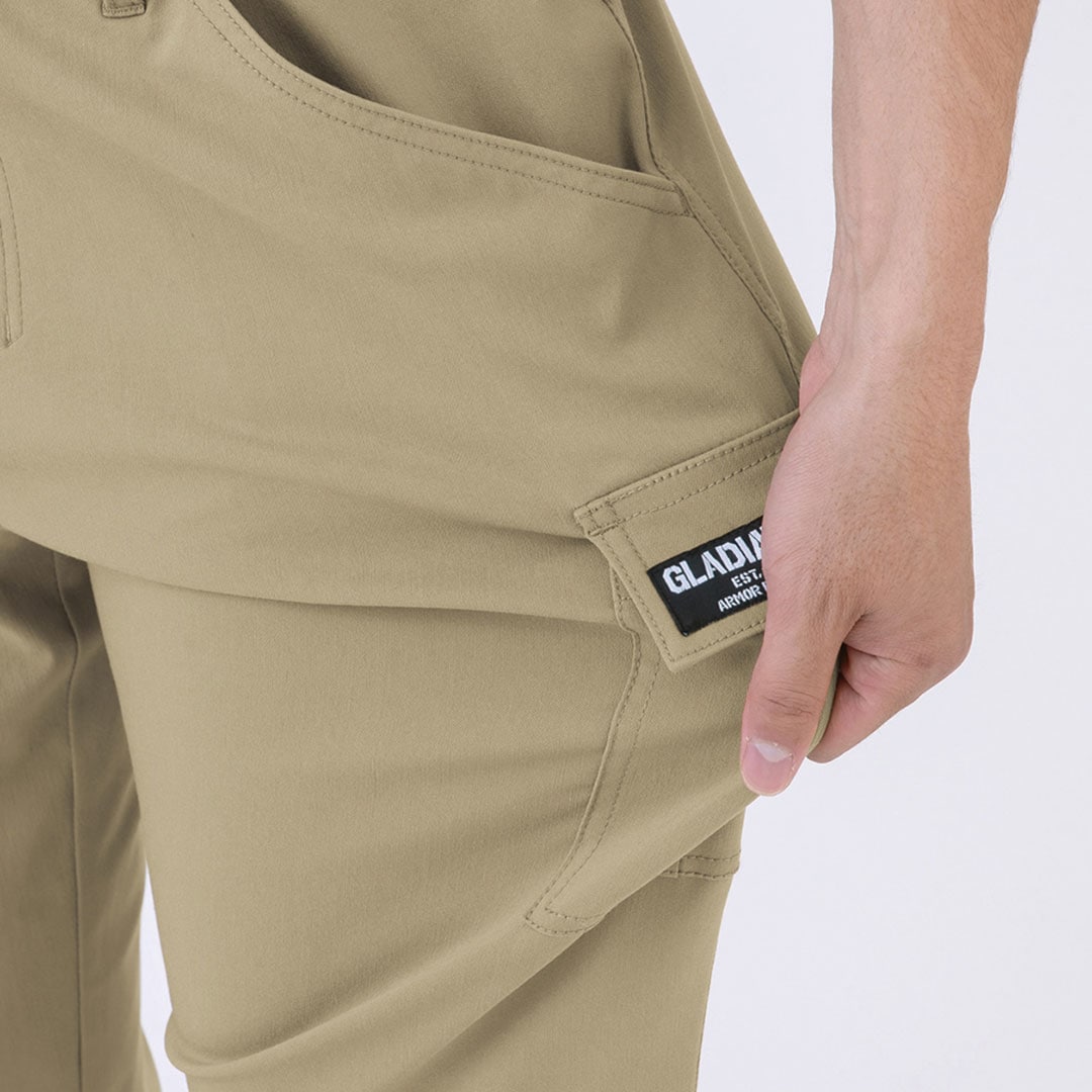 G2005 イージーパンツ 総ゴムストレッチ カーゴパンツ グラディエーター ウエストゴム メンズ レディース 春夏秋冬 作業服 作業着 ワーク ユニフォーム 現場 仕事 普段着 快適 ズボン GLADIATOR