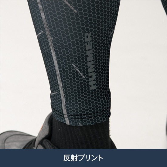 Hummer ハマー 9042 15 インナーパンツ 春夏用 メンズ 作業服 作業着 アンダーウェア コンプレッション ｔシャツ ポロシャツ 機能性コンプレッション 春夏用 室内トレーニング用にもhummer 衣 職 自由 本店
